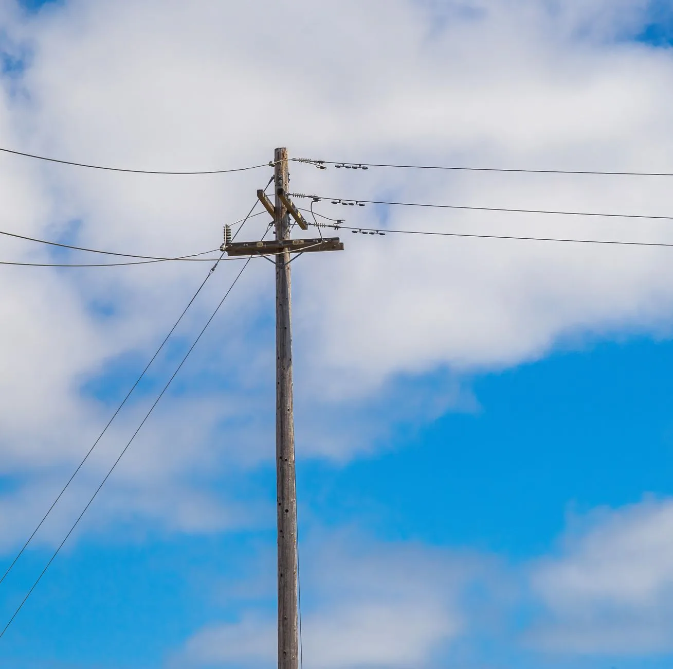 Temporary Power Pole in Denver, CO